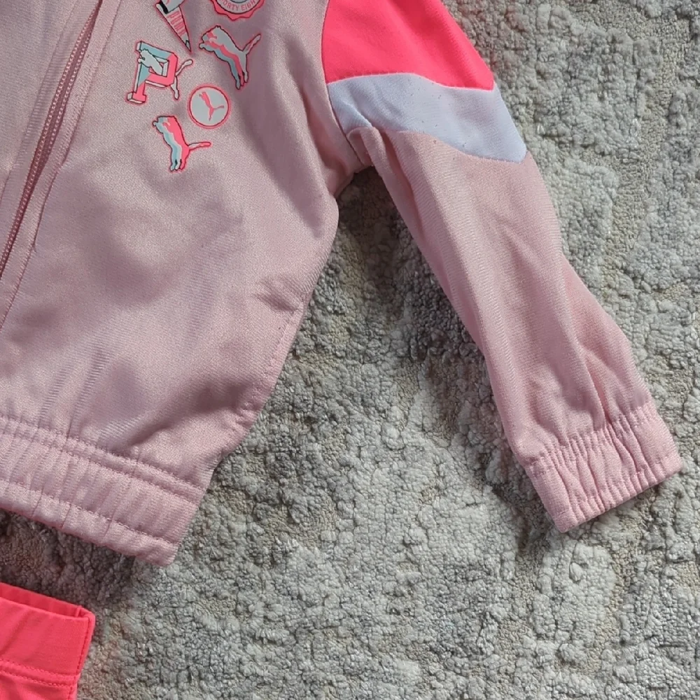 Puma Kids Pink Set Size 6-9 Months - Picture 3 of 8